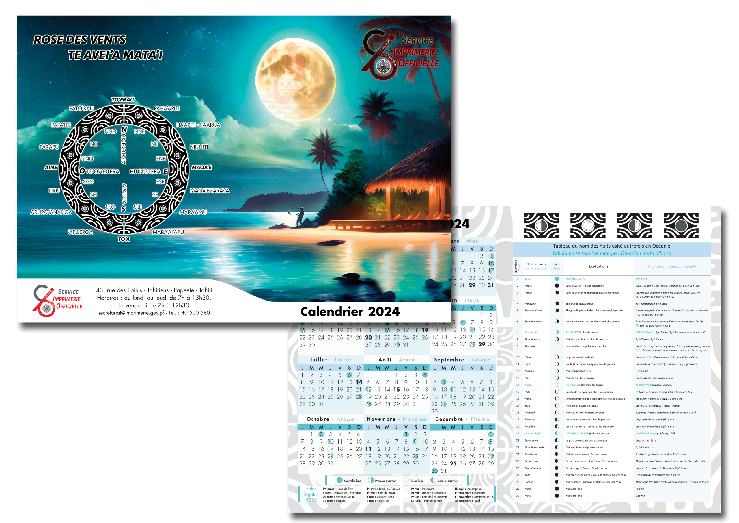 Calendrier 2024